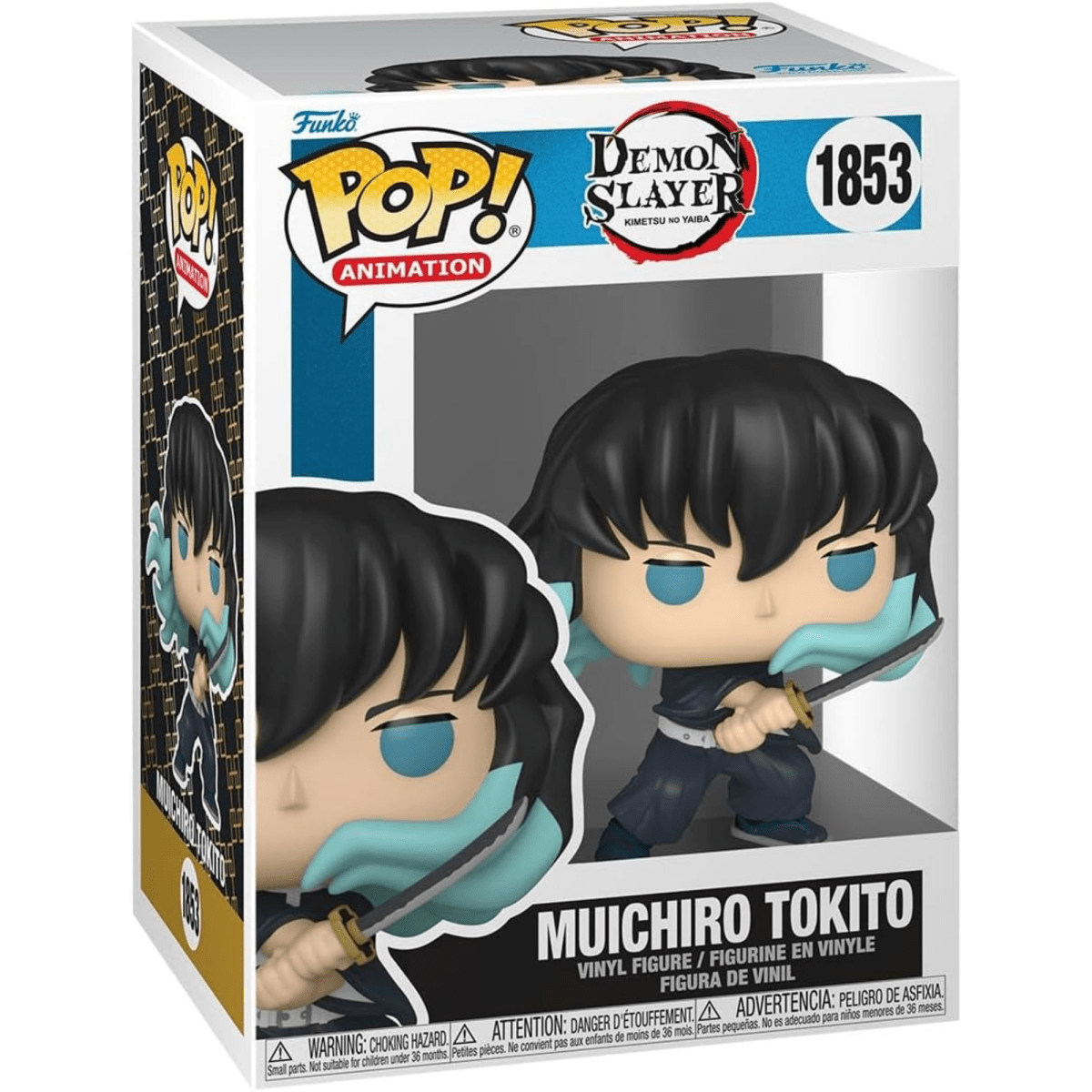 Demon Slayer - Muichiro Tokito (Attack) #1853 - Funko Pop! Vinyl Anime - Persona Toys