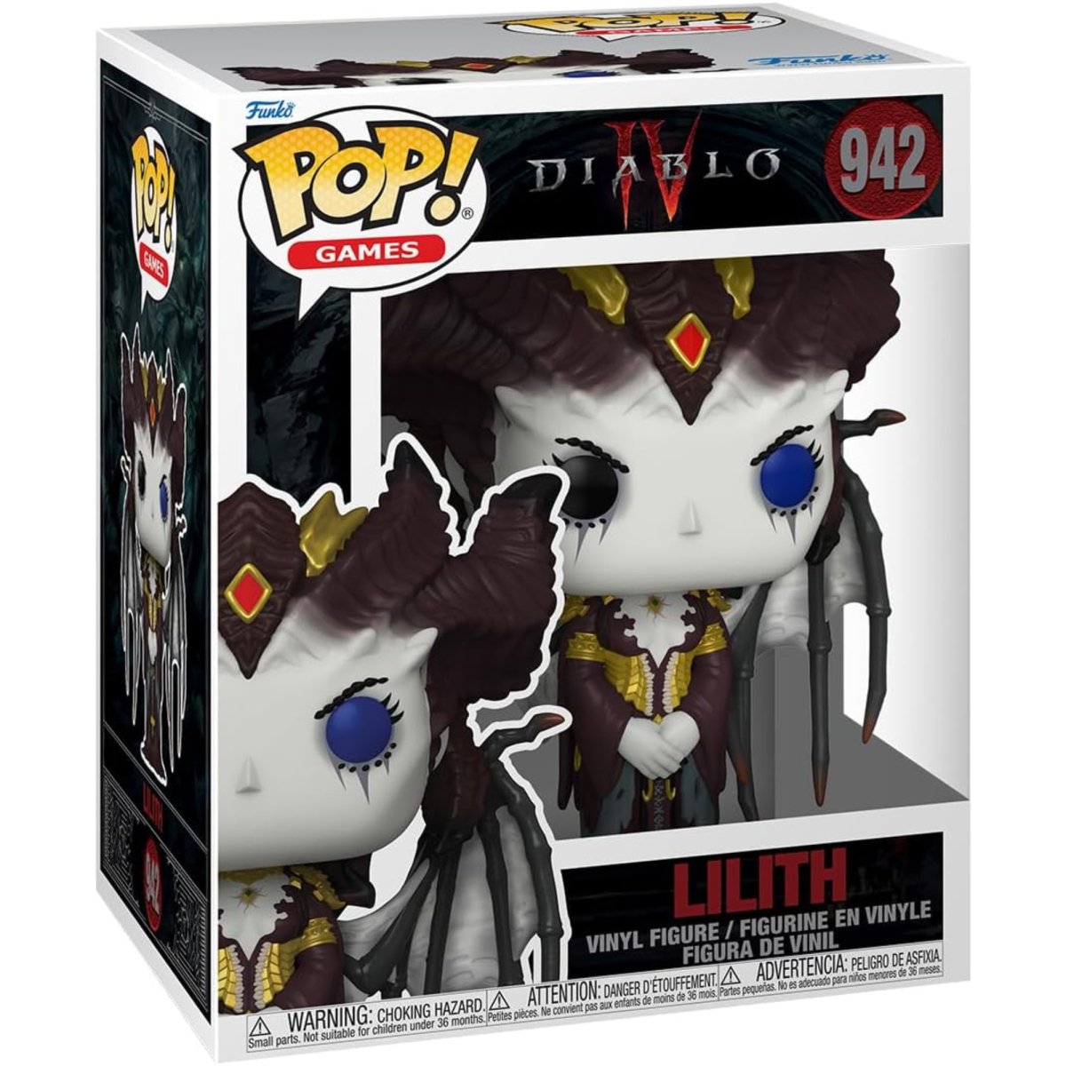 Diablo IV - 6" Lilith #942 - Funko Pop! Vinyl Games - Persona Toys