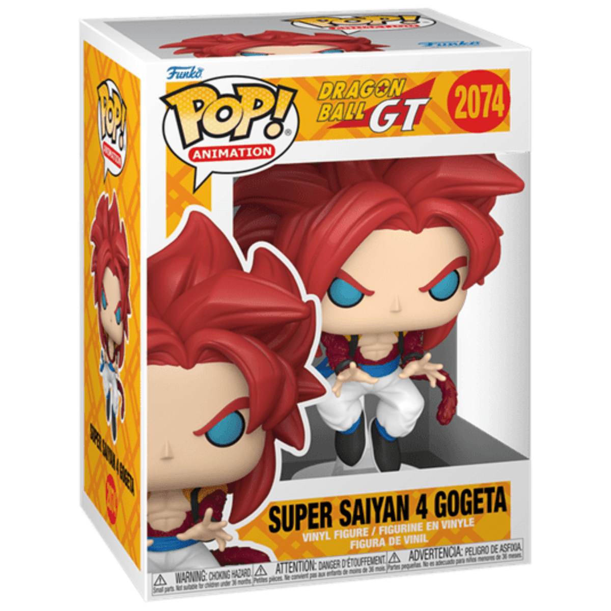 Dragon Ball GT - Super Saiyan 4 SS4 Gogeta 2074 - Funko Pop! Vinyl Anime - Persona Toys