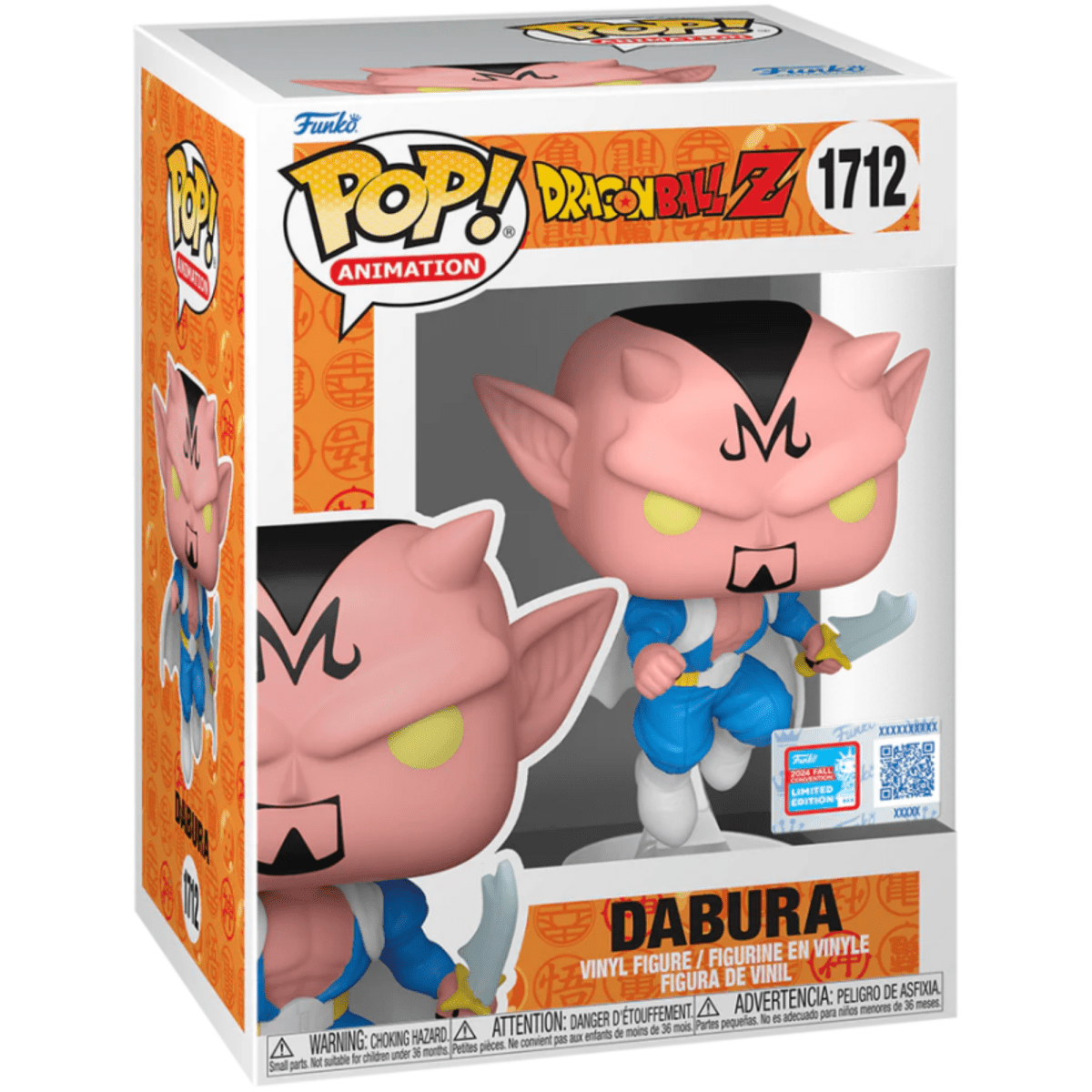 Dragon Ball Z - Dabura (2024 Fall Convention Limited Edition) #1712 - Funko Pop! Vinyl Anime - Persona Toys