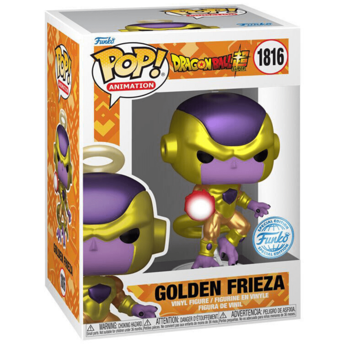 Dragon Ball Z Super - Golden Frieza (Metallic Special Edition) #1816 - Funko Pop! Vinyl Anime - Persona Toys