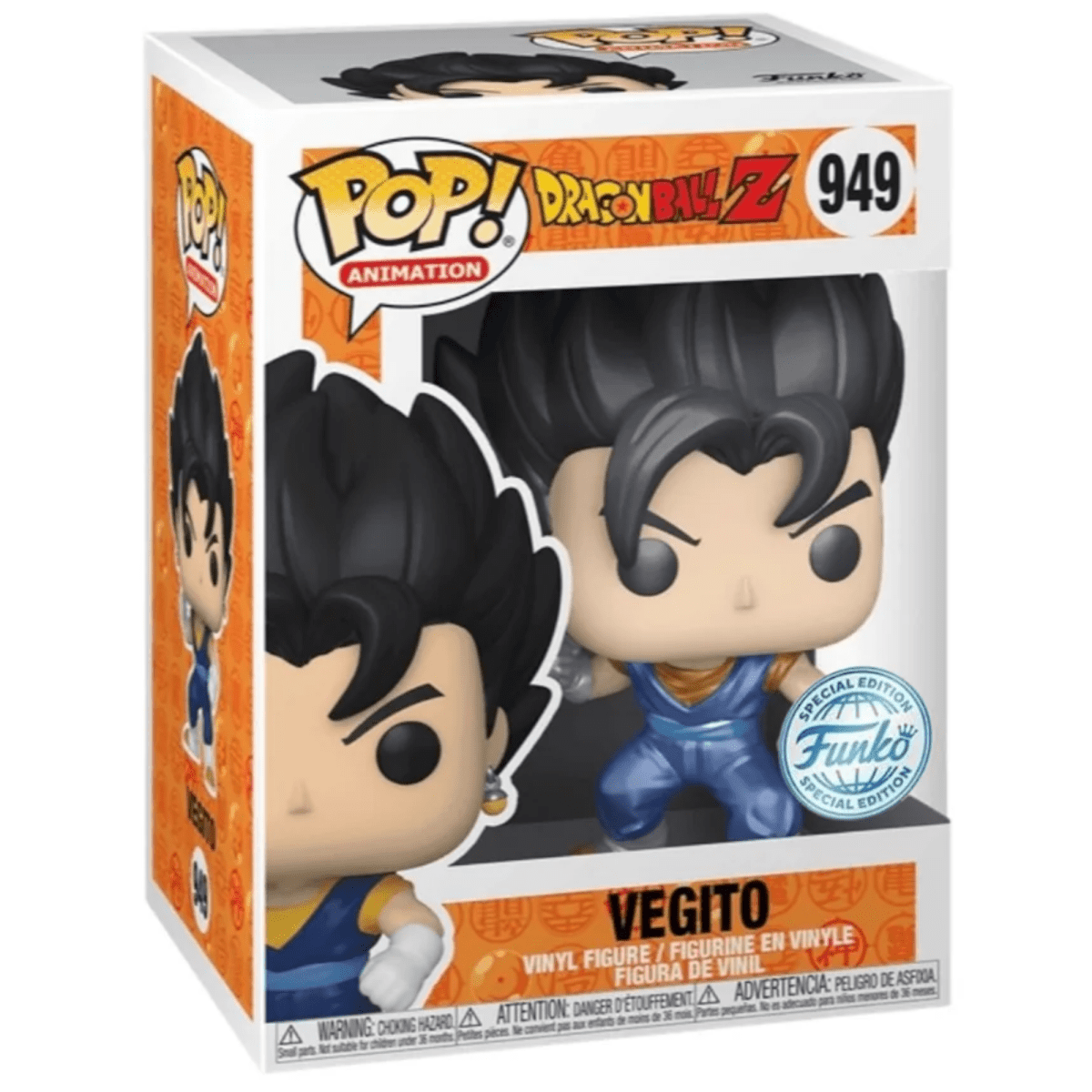 Dragon Ball Z - Vegito (Metallic Special Edition) #949 - Funko Pop! Vinyl Anime - Persona Toys
