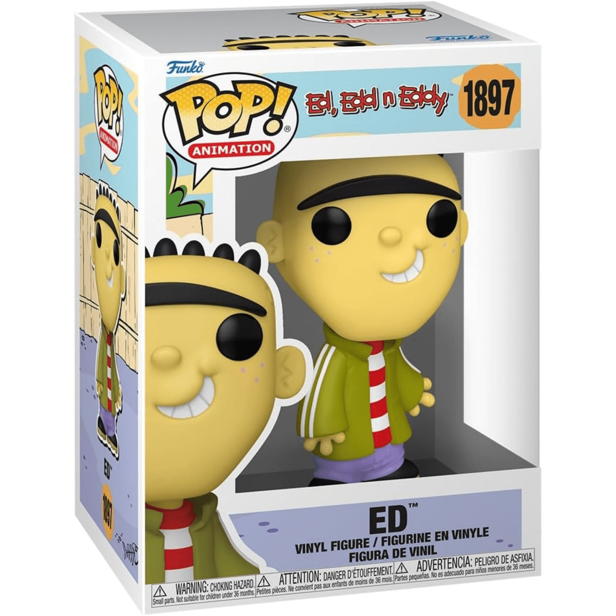 Ed, Edd n Eddy - Ed 1897 - Funko Pop! Vinyl Animation - Persona Toys