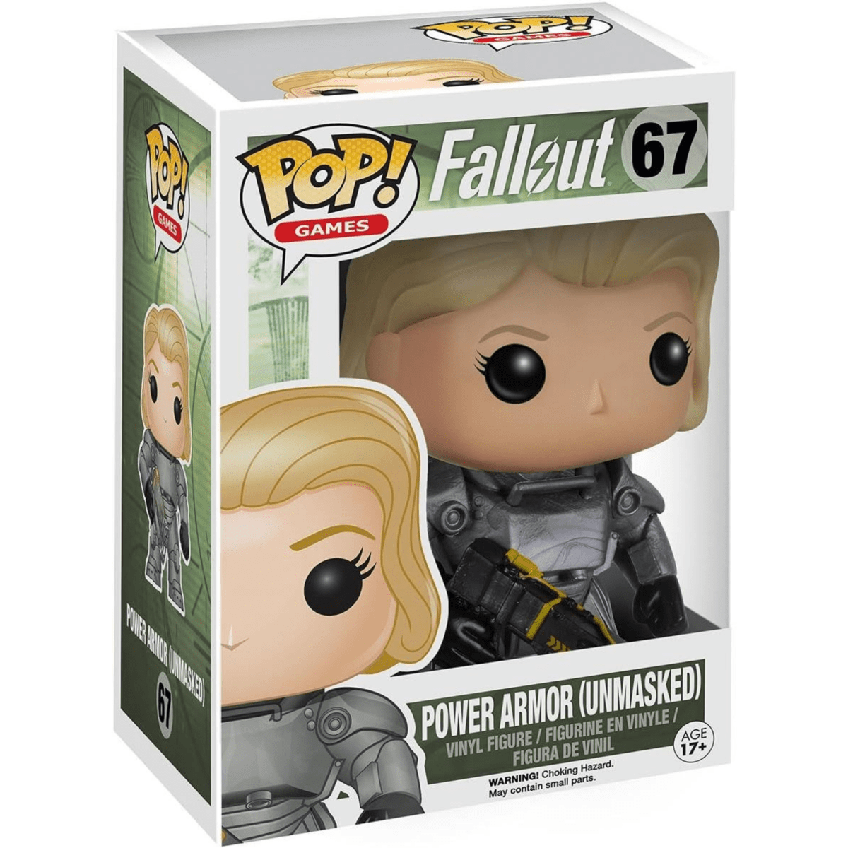 Fallout - Power Armor Female (Unmasked) #67 - Funko Pop! Vinyl Games - Persona Toys