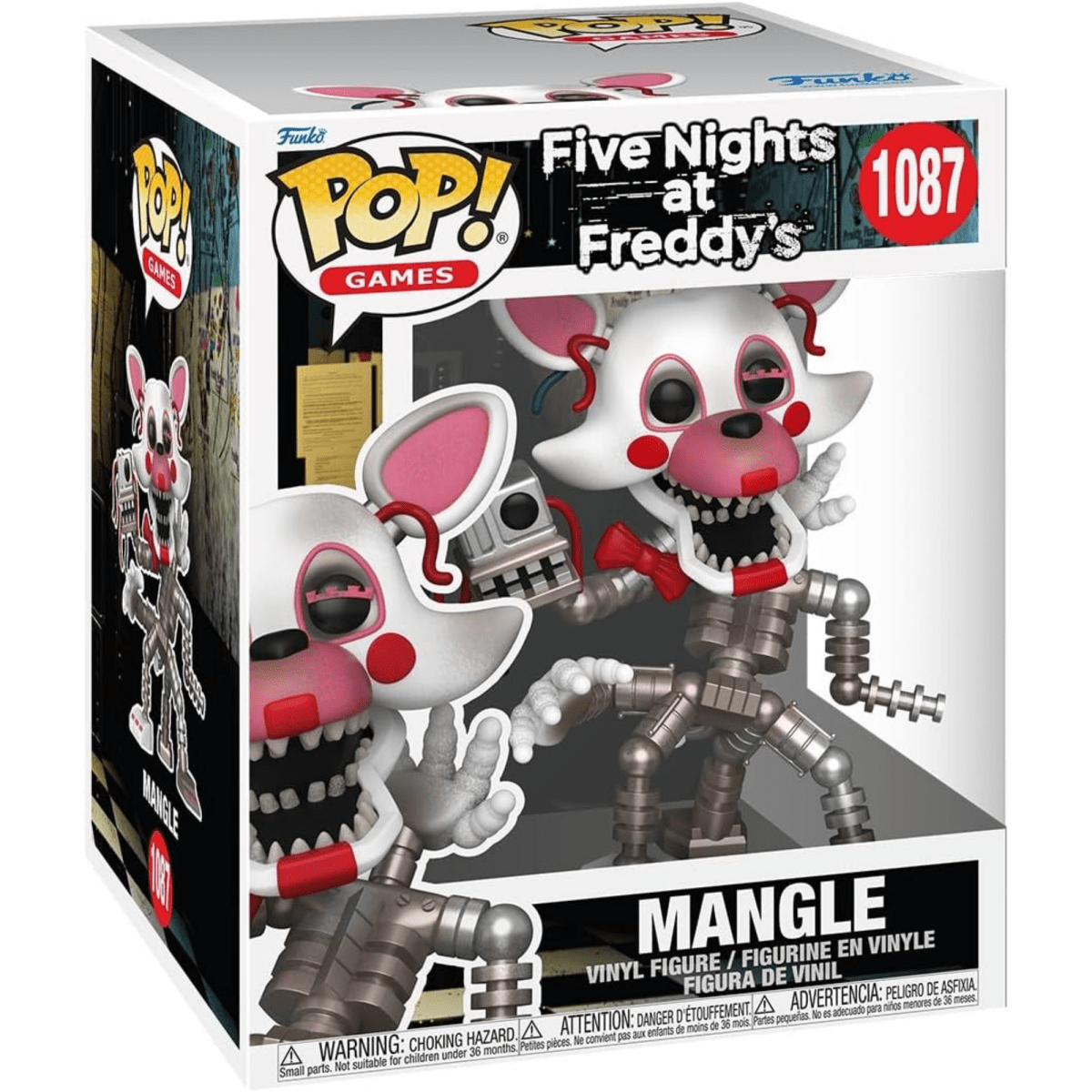 Five Nights at Freddy's - 6" Mangle 1087 - Funko Pop! Vinyl Games - Persona Toys
