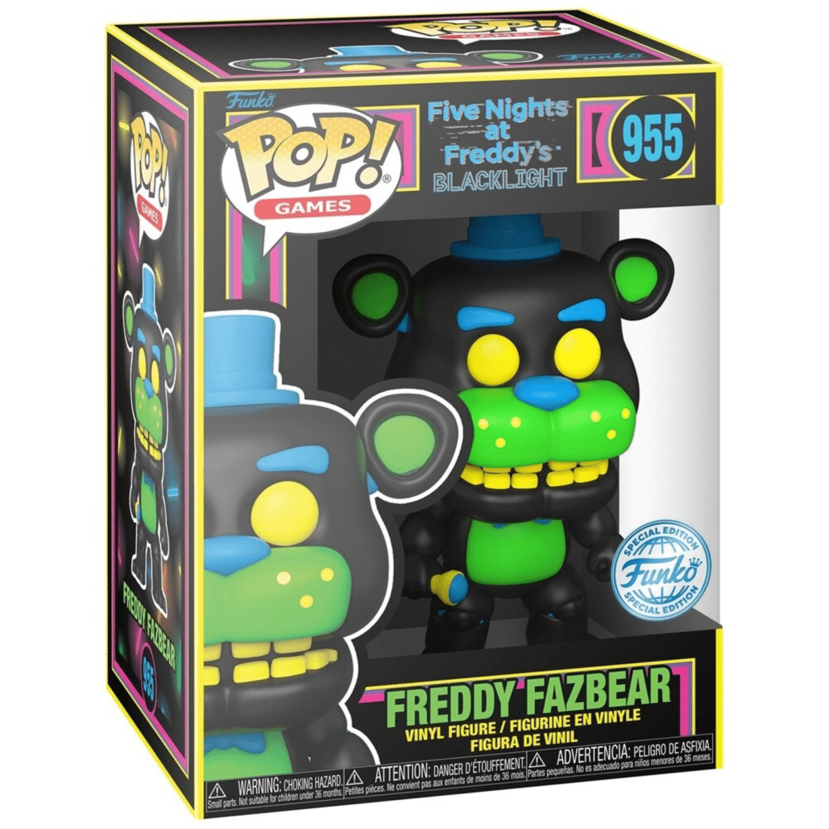 funko pop フレディ　ホラー　フィギュア　ブラックライト　限定 89188a_Funko-
