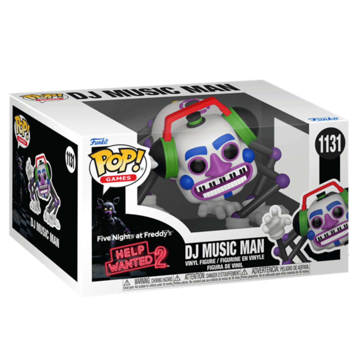Five Nights at Freddy's Help Wanted 2 - DJ Music Man 1131 - Funko Pop! Vinyl Games - Persona Toys