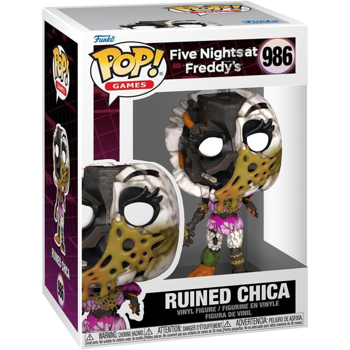 Five Nights at Freddy's - Ruined Chica #986 - Funko Pop! Vinyl Games - Persona Toys