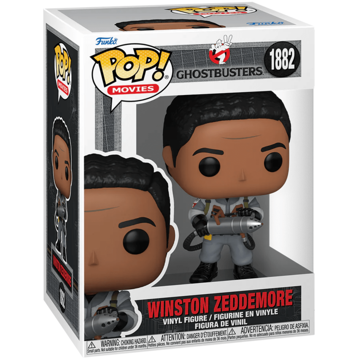 Ghostbusters II - Winston Zeddemore 1882 - Funko Pop! Vinyl Movies - Persona Toys