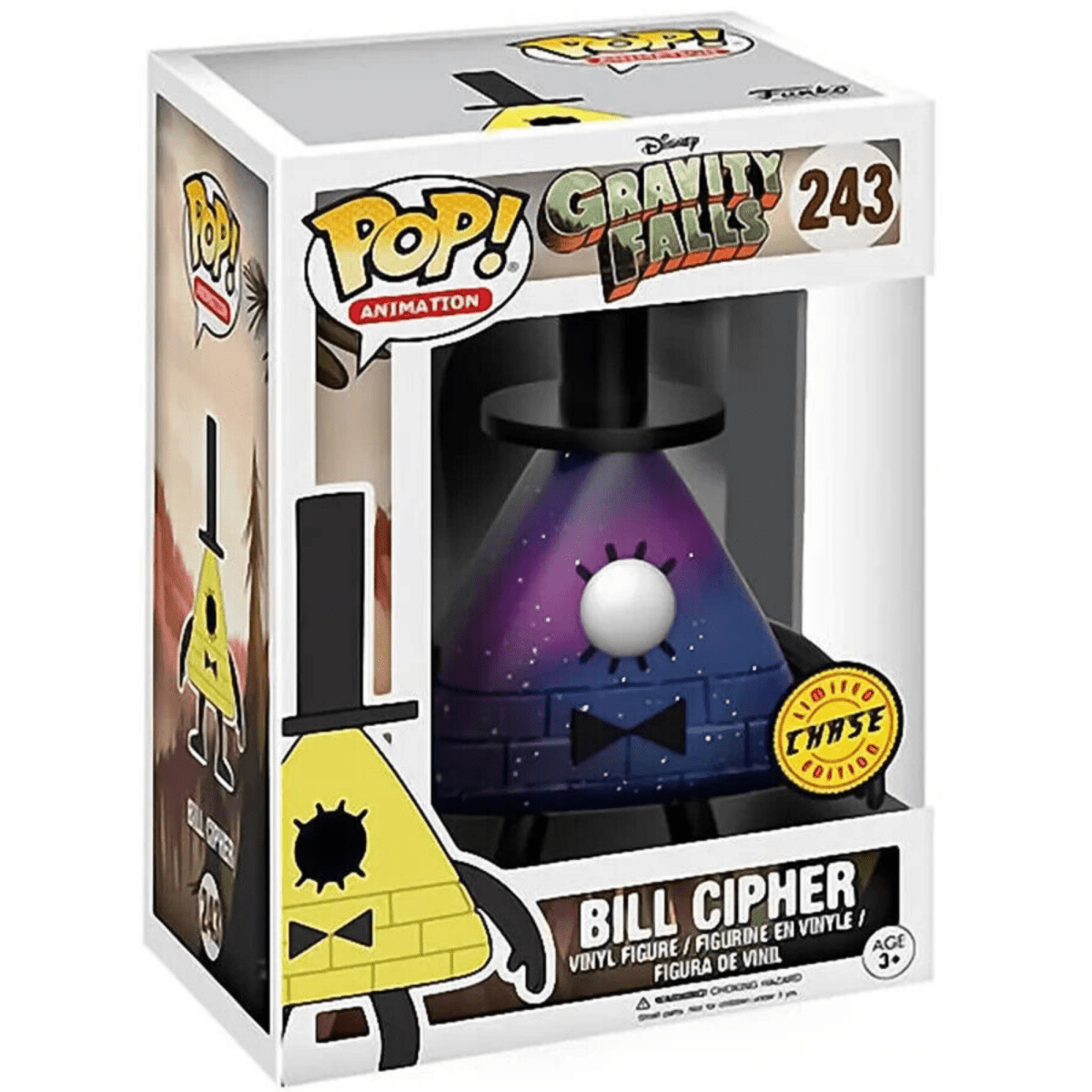 Gravity Falls - Bill Cipher (Chase) #243 - Funko Pop! Vinyl Animation - Persona Toys