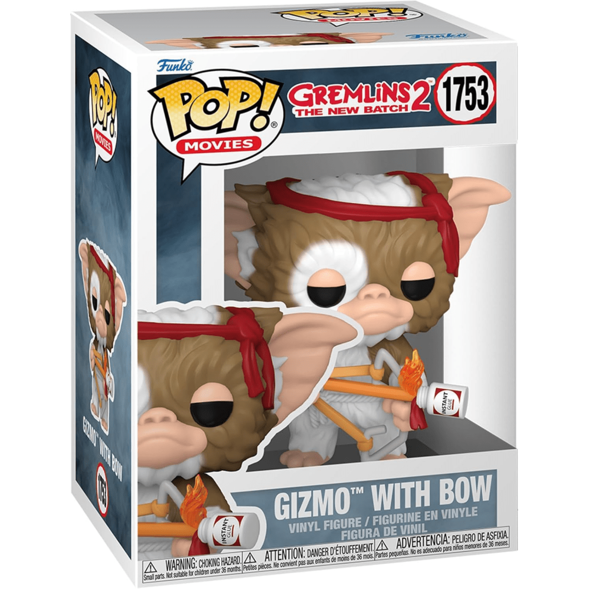 Gremlins 2: The New Batch - Gizmo with Bow 1753 - Funko Pop! Vinyl Movies - Persona Toys