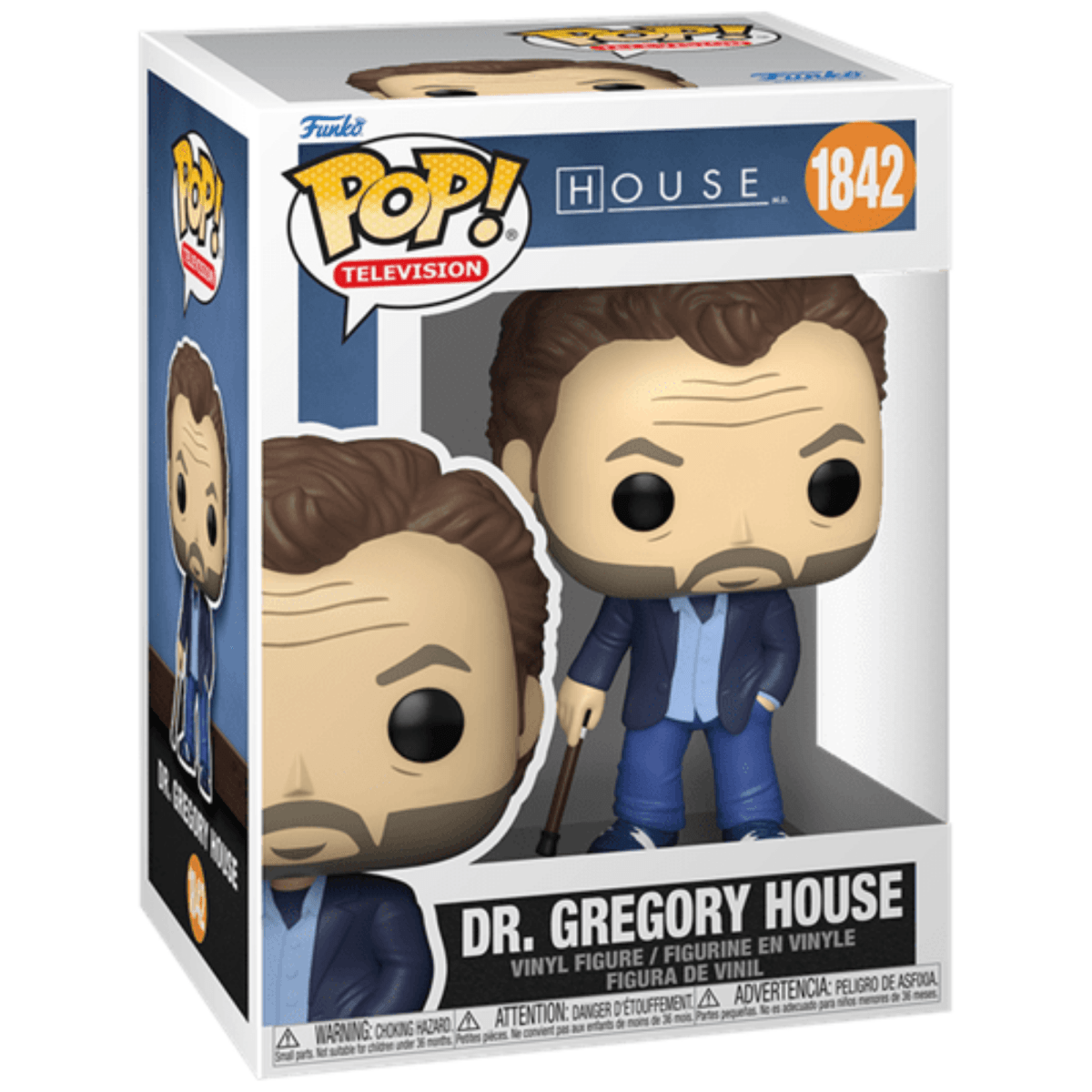 House - Dr. Gregory House 1842 - Funko Pop! Vinyl Television - Persona Toys