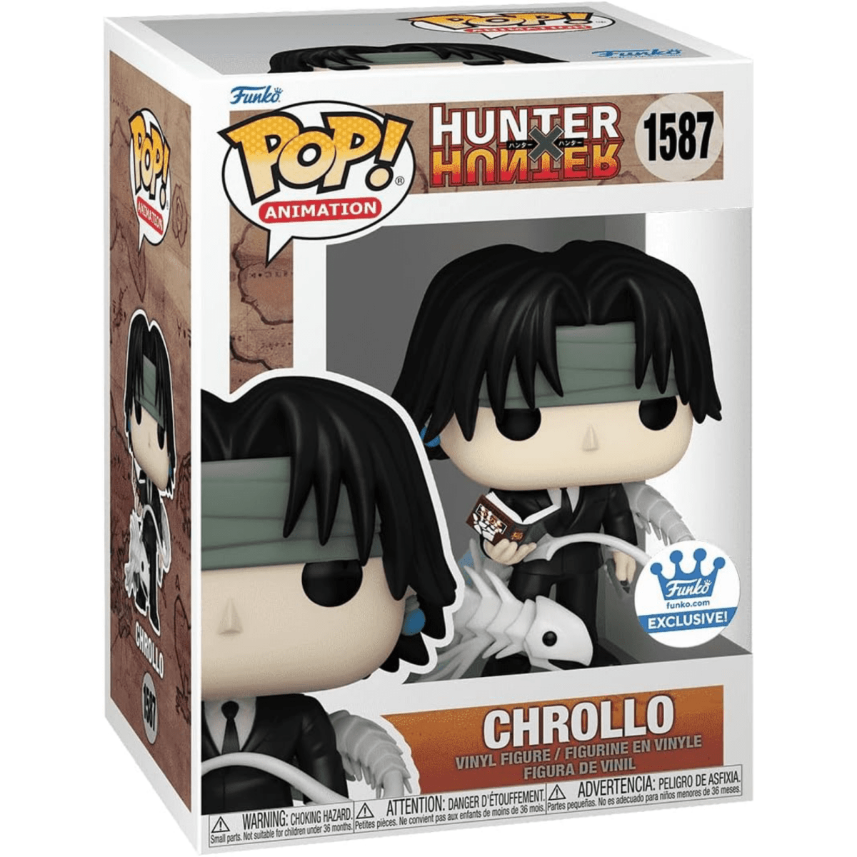 Hunter x Hunter - Chrollo (Funko Shop Exclusive) 1587 - Funko Pop! Vinyl Anime - Persona Toys