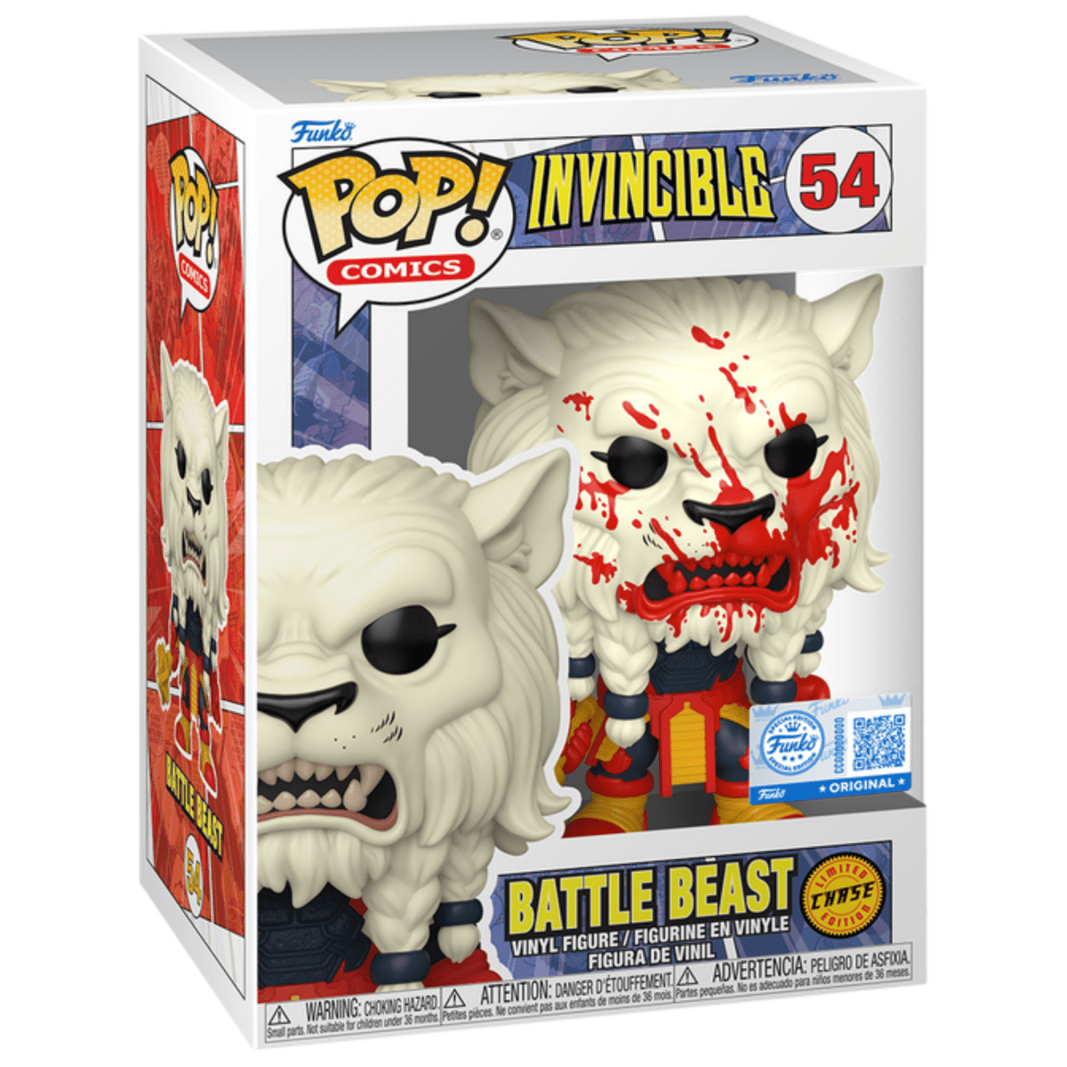 Funko Pop chase invincible バトルビースト フィギュア Invincible - Battle Beast [Bloody] (Chase) (Special Edition) #54 - Fun