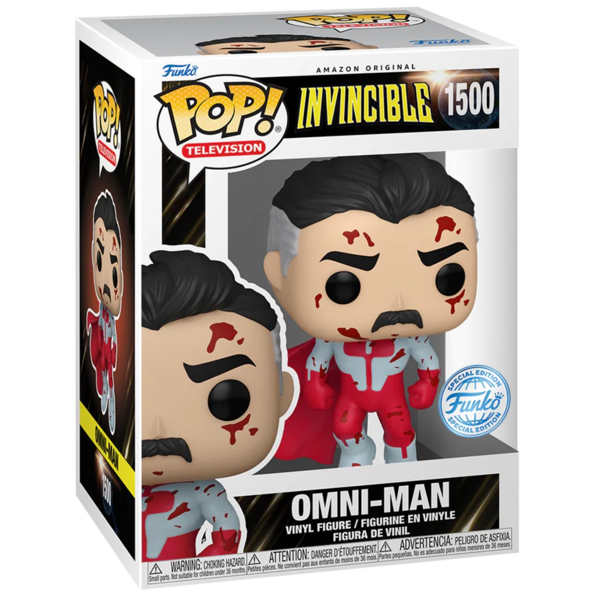 Invincible - Omni-Man (Bloody) (Special Edition) #1500 - Funko Pop! Vinyl Animation - Persona Toys