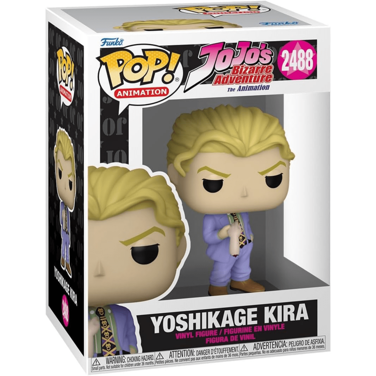 Jojo's Bizarre Adventure - Yoshikage Kira #2488 - Funko Pop! Vinyl Anime - Persona Toys