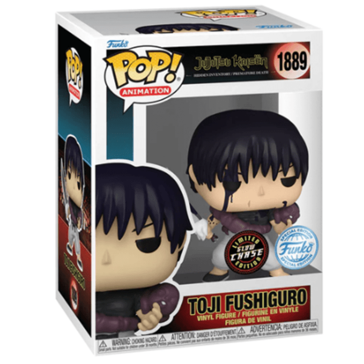 Jujutsu Kaisen - Toji Fushiguro (Glow Chase) (Special Edition) 1889 - Funko Pop! Vinyl Anime - Persona Toys