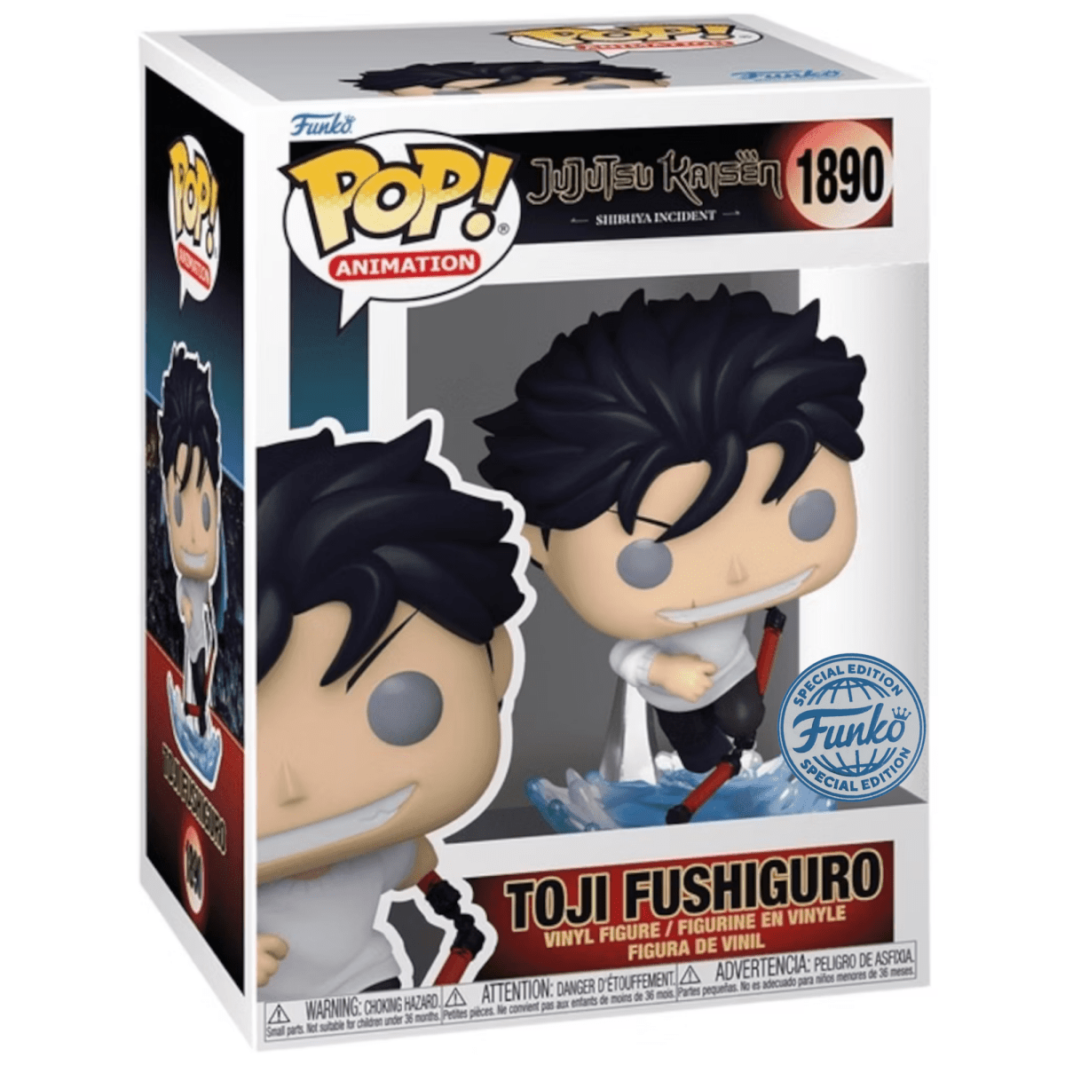 Jujutsu Kaisen - Toji Fushiguro (Possessed) (Special Edition) 1890 - Funko Pop! Vinyl Anime - Persona Toys