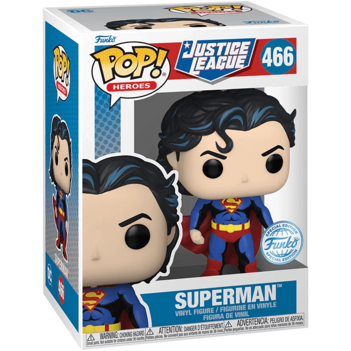 Justice League - Superman (Special Edition) #466 - Funko Pop! Vinyl DC - Persona Toys