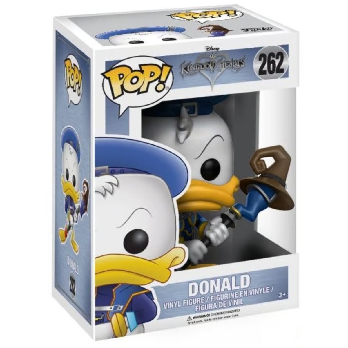 Kingdom Hearts - Donald #262 - Funko Pop! Vinyl Games - Persona Toys