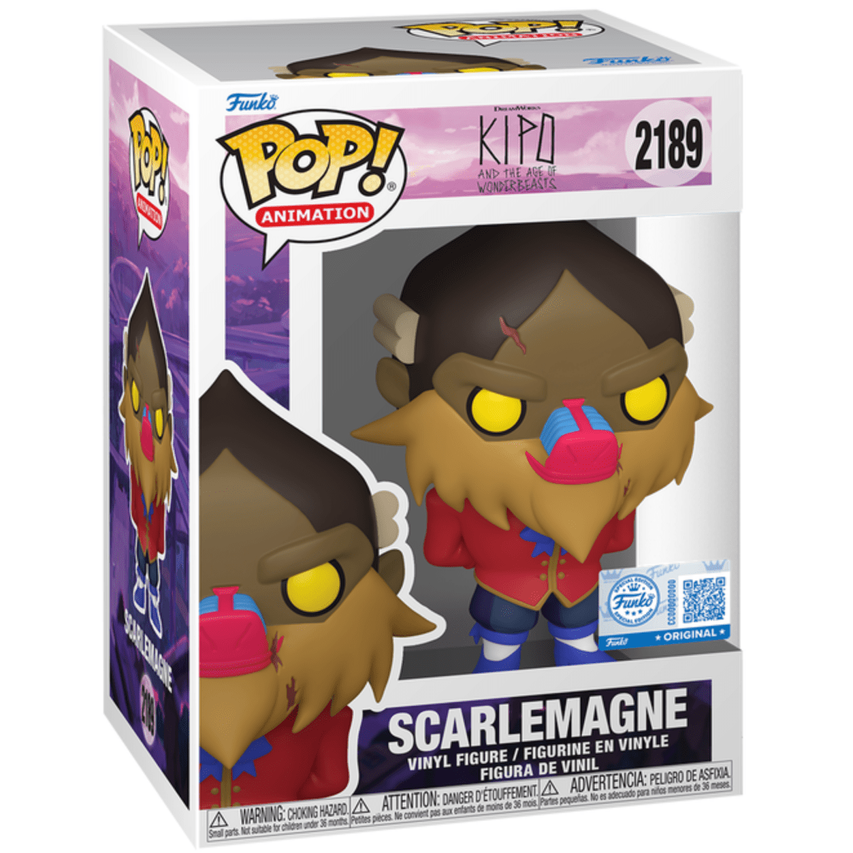 Kipo and the Age of Wonderbeasts - Scarlemagne (Special Edition) 2189 - Funko Pop! Vinyl Movies - Persona Toys