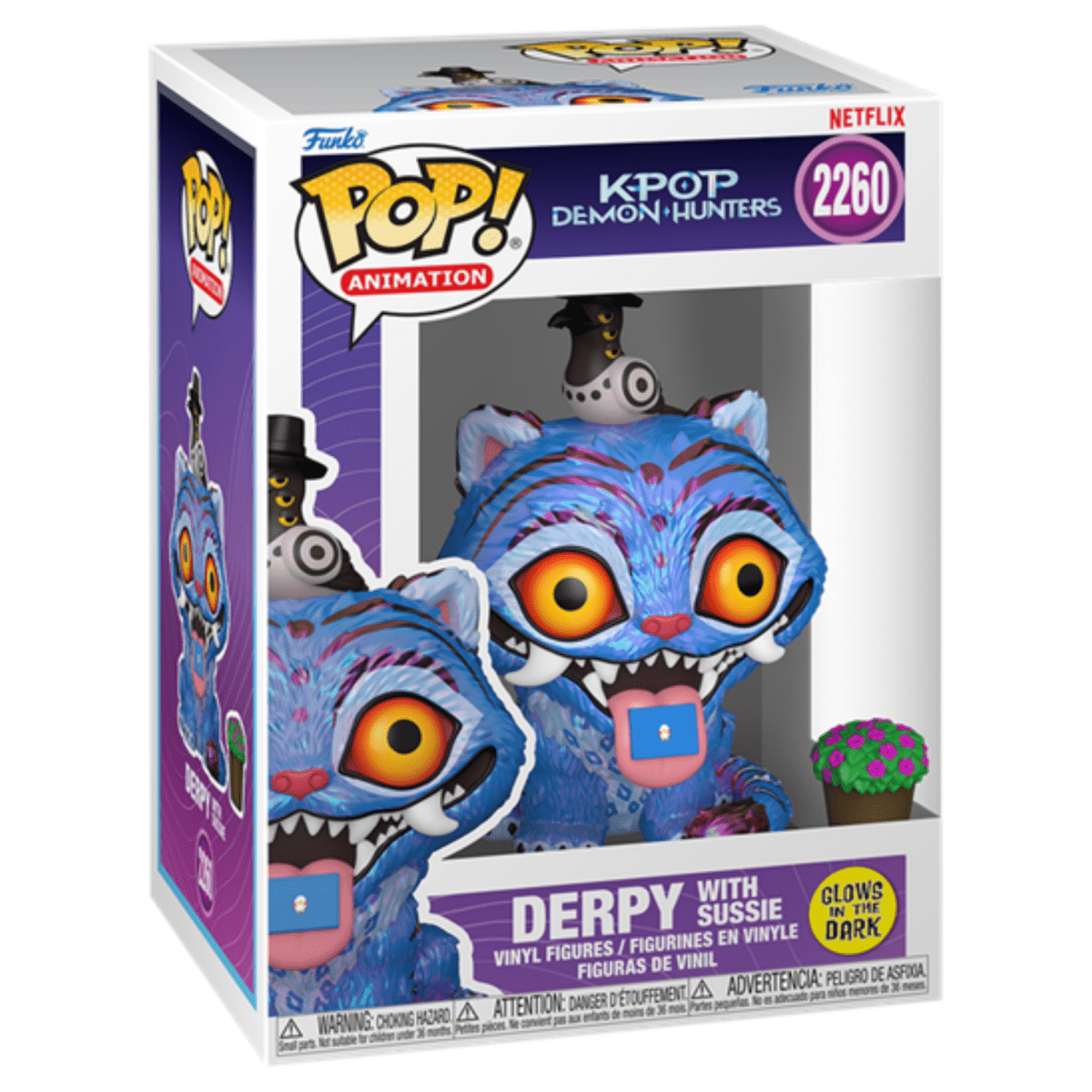 KPop Demon Hunters - Derpy with Sussie (Glow) 2260 - Funko Pop! Vinyl Animation - Persona Toys