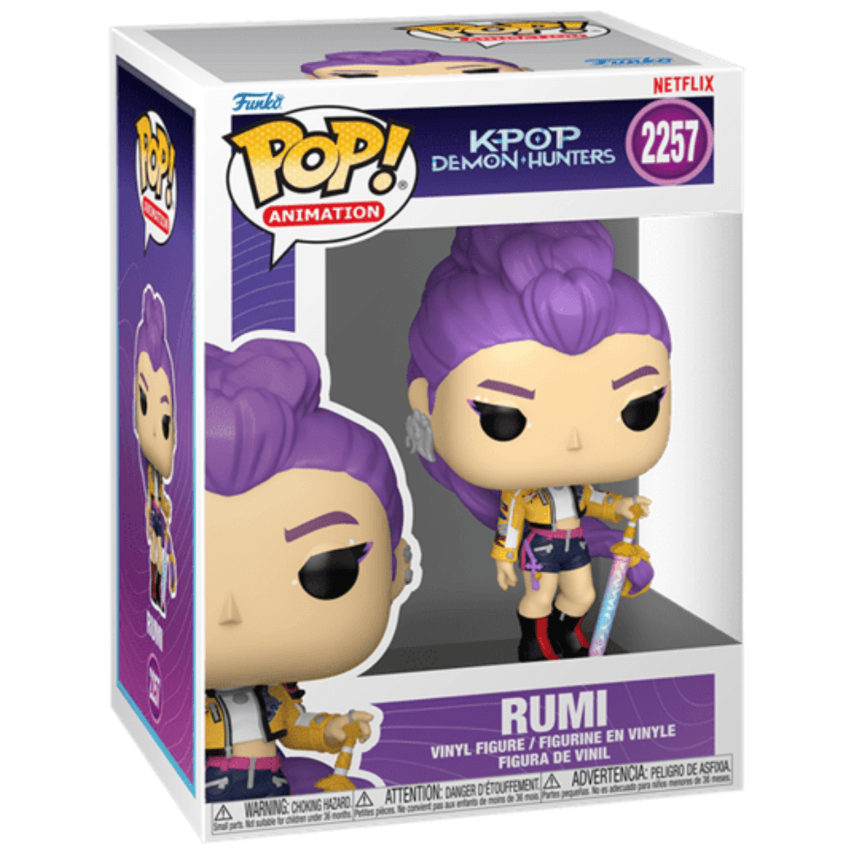 KPop Demon Hunters - Rumi 2257 - Funko Pop! Vinyl Animation - Persona Toys