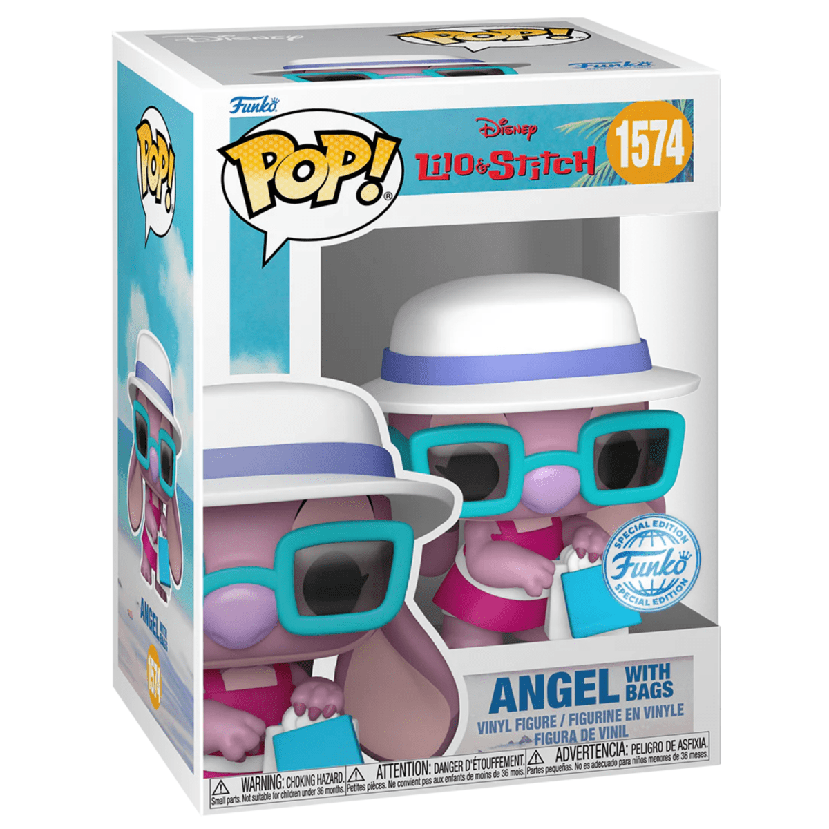 Lilo & Stitch - Angel with Bags (Special Edition) #1574 - Funko Pop! Vinyl Disney - Persona Toys