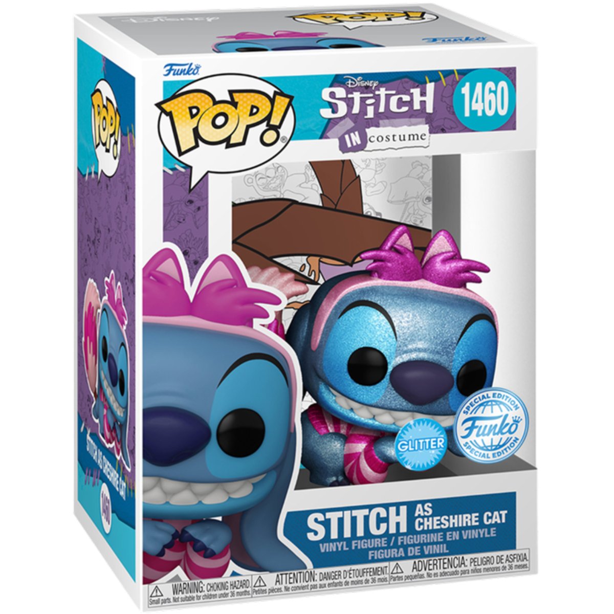 Lilo & Stitch - Stitch as Cheshire Cat (Glitter Special Edition) #1460 - Funko Pop! Vinyl Disney - Persona Toys