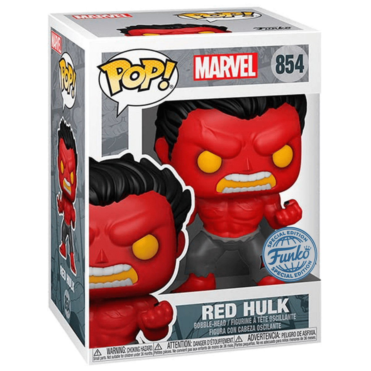 Marvel - Red Hulk (Special Edition) #854 - Funko Pop! Vinyl Marvel - Persona Toys