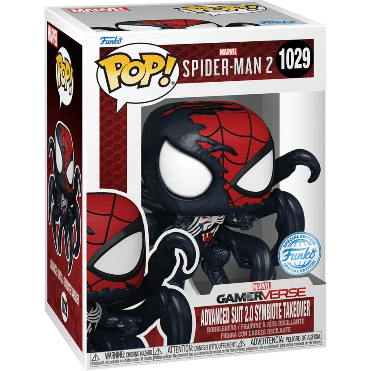 Marvel Spider - Man 2 - Advanced Suit 2.0 Symbiote Takeover (Special Edition) #1029 - Funko Pop! Vinyl Marvel - Persona Toys