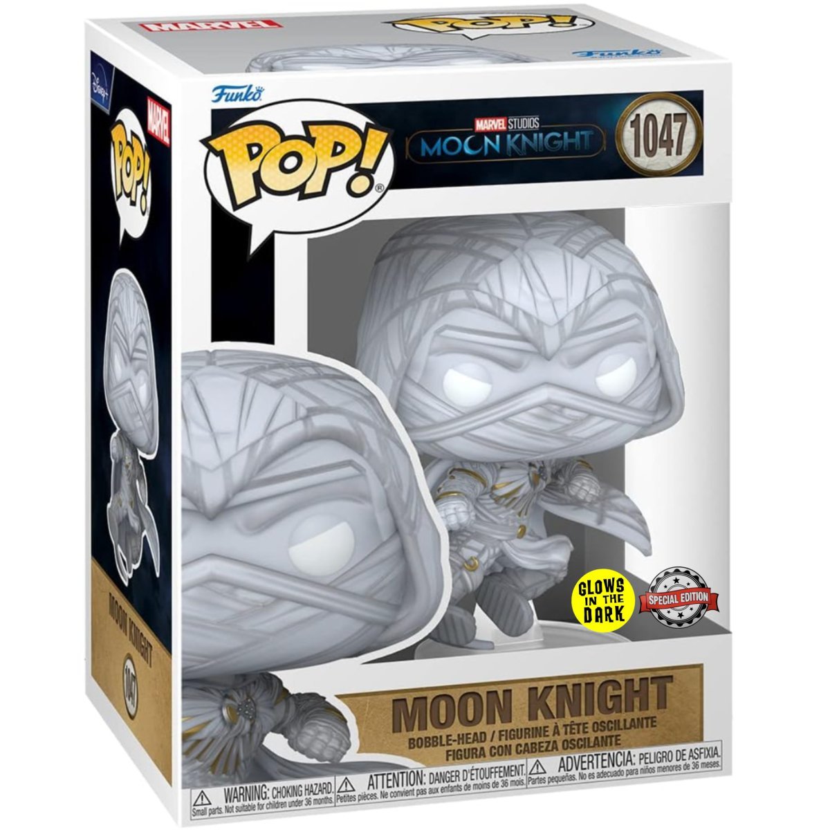 Moon Knight - Moon Knight (Glow Special Edition) #1047 - Funko Pop! Vinyl Marvel - Persona Toys