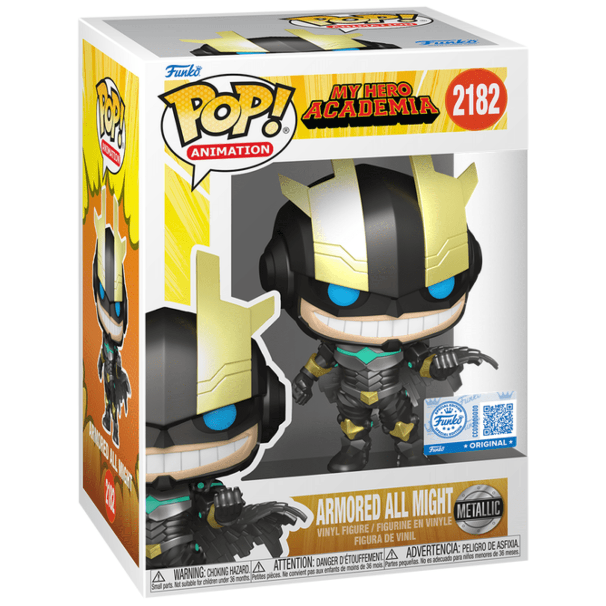 My Hero Academia - Armored All Might (Metallic Special Edition) 2182 - Funko Pop! Vinyl Anime - Persona Toys
