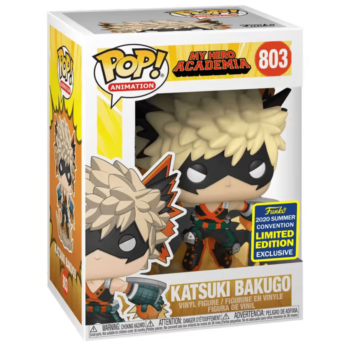 My Hero Academia - Katsuki Bakugo (2020 Summer Convention Limited Edition) 803 - Funko Pop! Vinyl Anime - Persona Toys