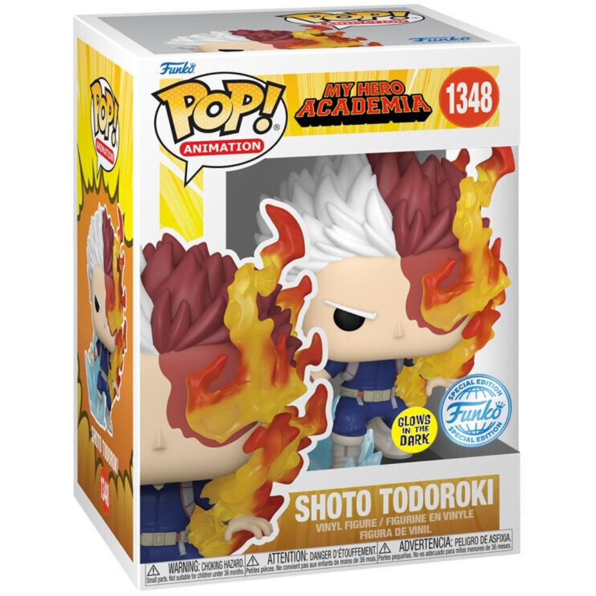 My Hero Academia - Shoto Todoroki (Glow Special Edition) #1348 - Funko Pop! Vinyl Anime - Persona Toys