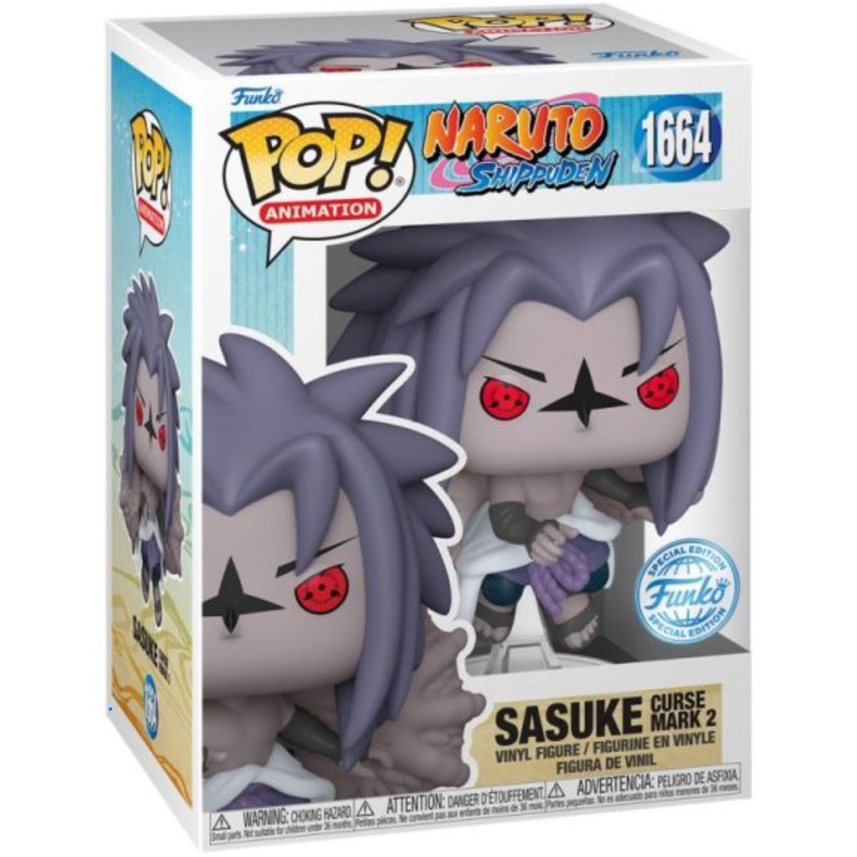 Naruto Shippuden - Sasuke Curse Mark 2 (Special Edition) #1664 - Funko Pop! Vinyl Anime - Persona Toys