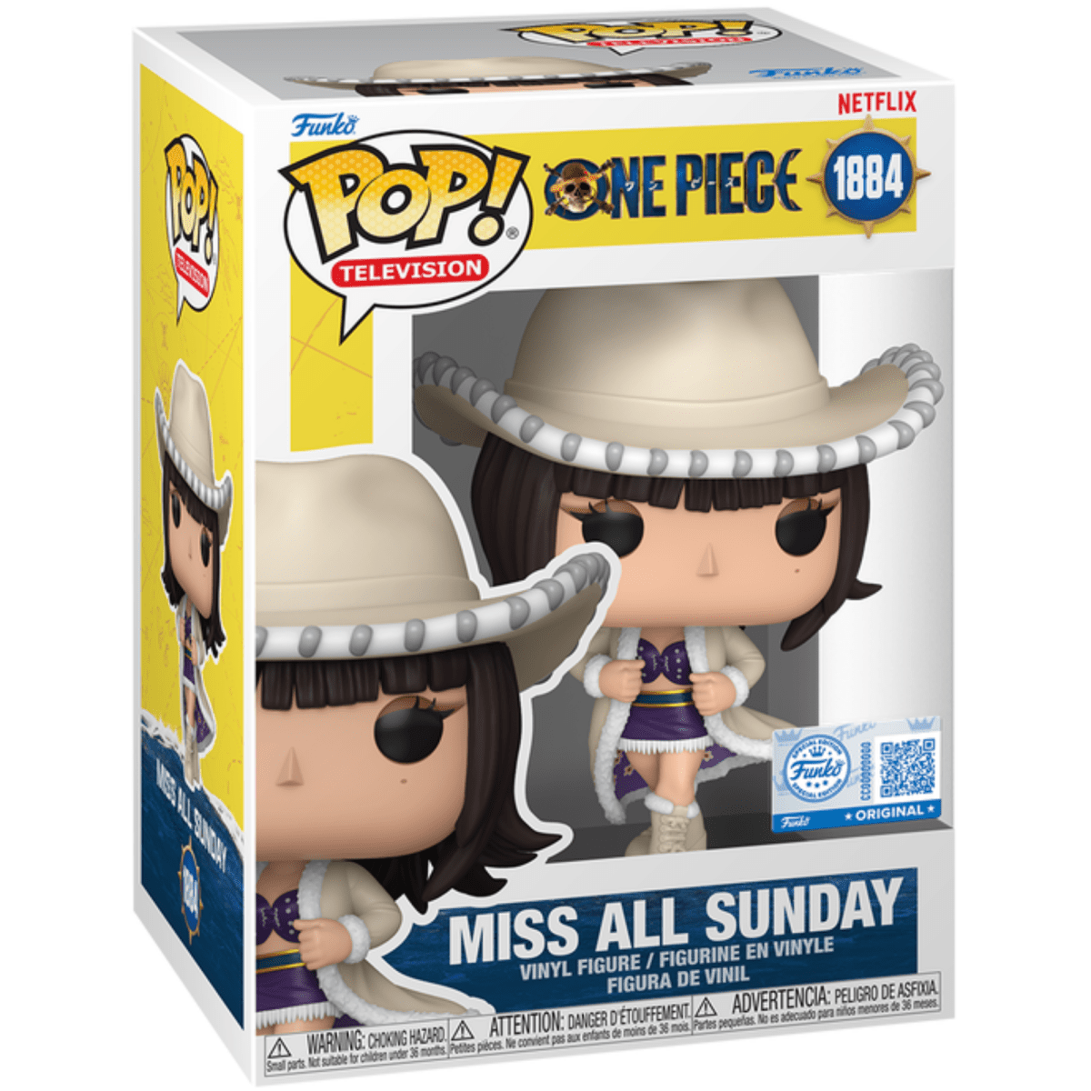 One Piece - Miss All Sunday (Special Edition) 1884 - Funko Pop! Vinyl Television - Persona Toys