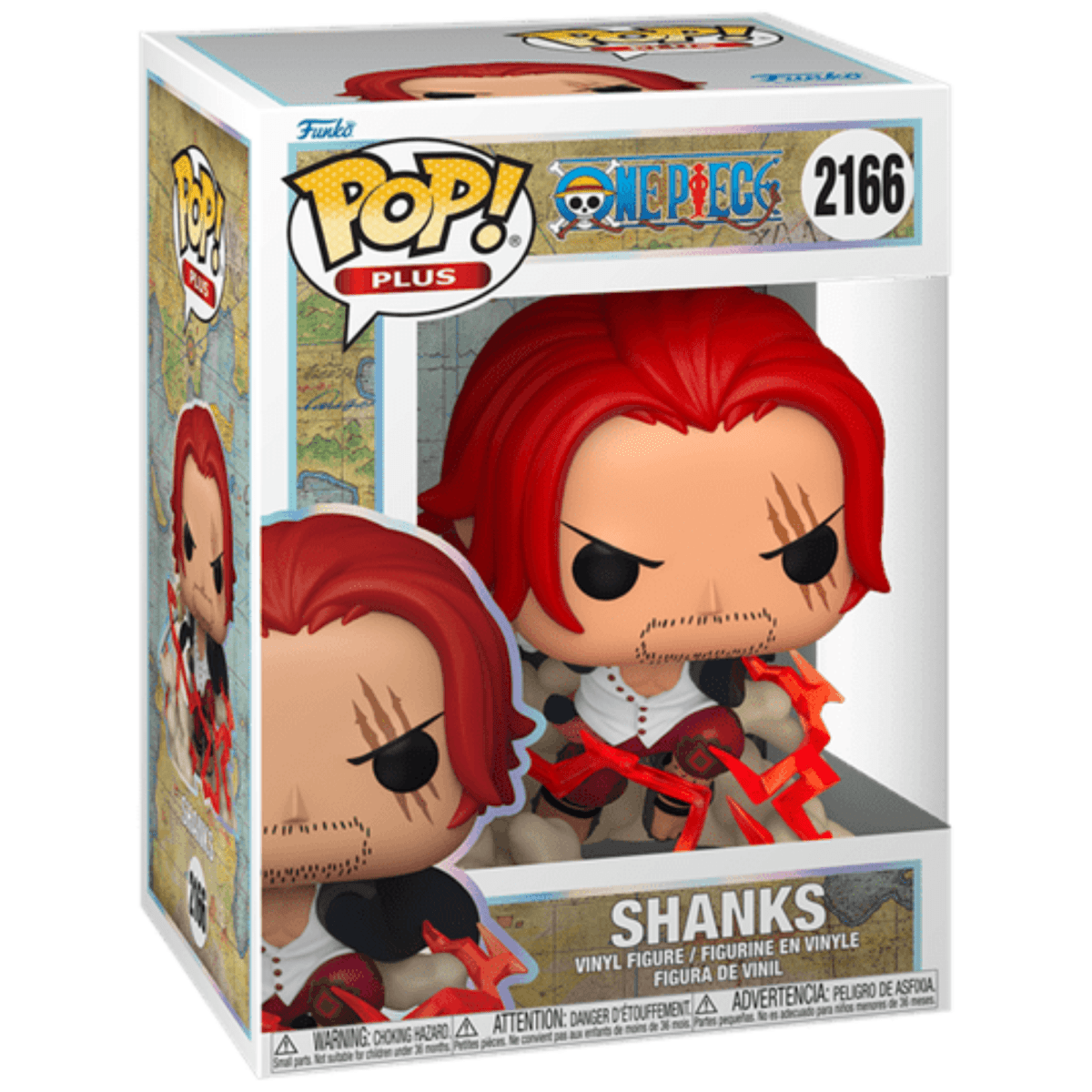One Piece - Shanks 2166 - Funko Pop! Plus Vinyl Anime - Persona Toys
