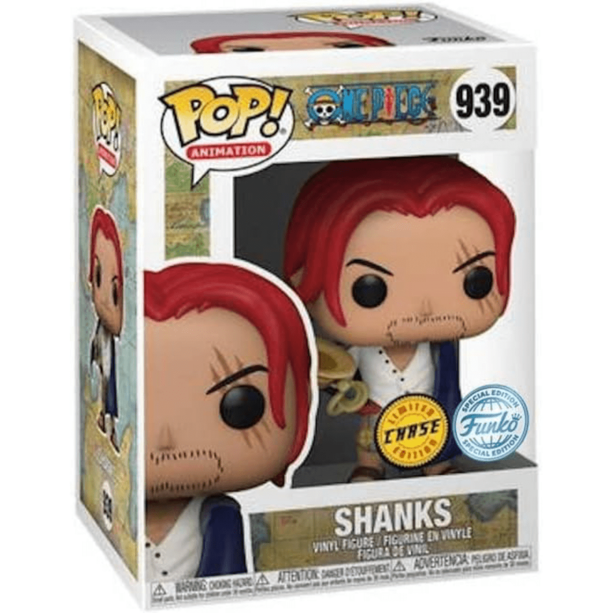 One Piece - Shanks (Chase) (Special Edition) 939 - Funko Pop! Vinyl Anime - Persona Toys