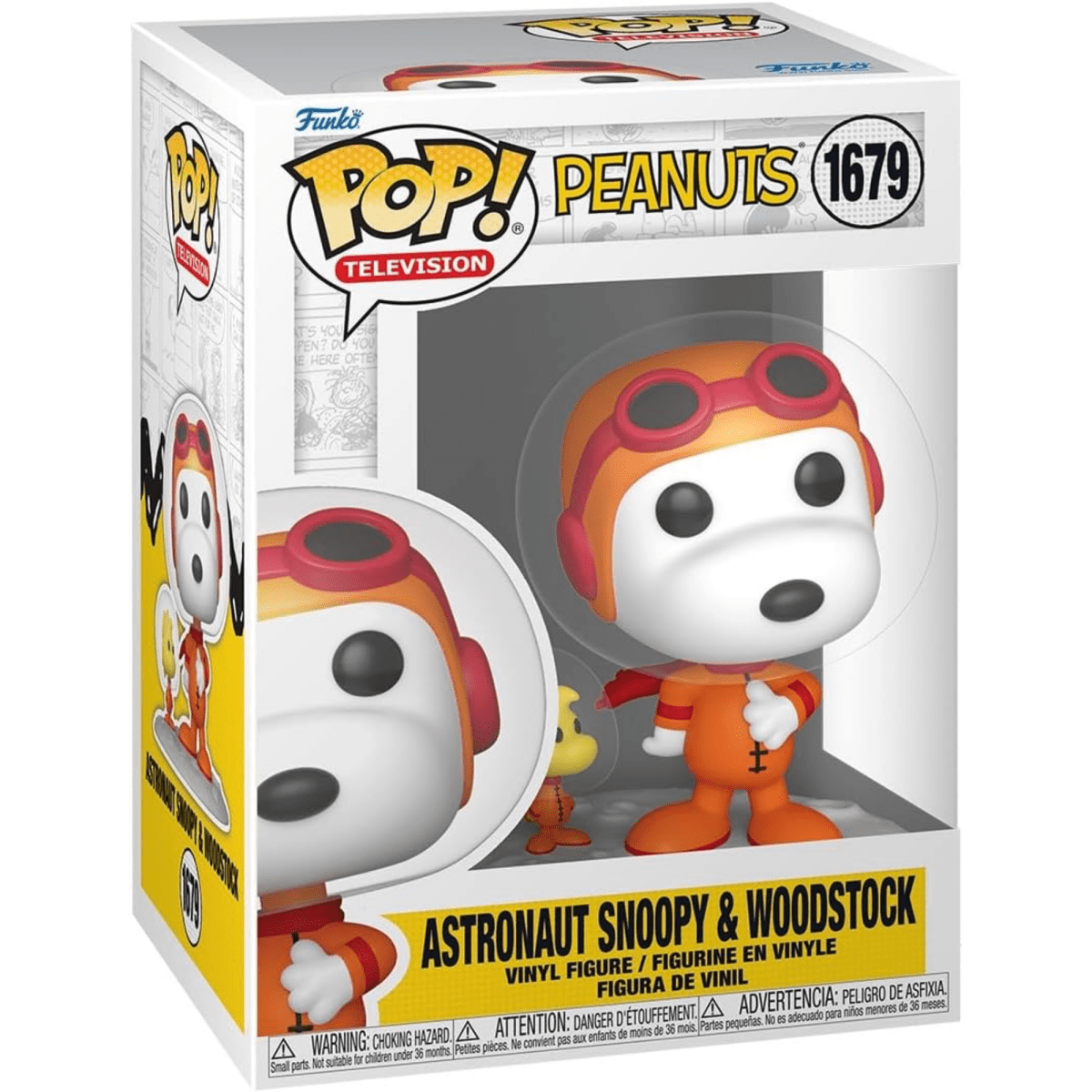 Peanuts - Astronaut Snoopy & Woodstock #1679 - Funko Pop! Vinyl Animation - Persona Toys