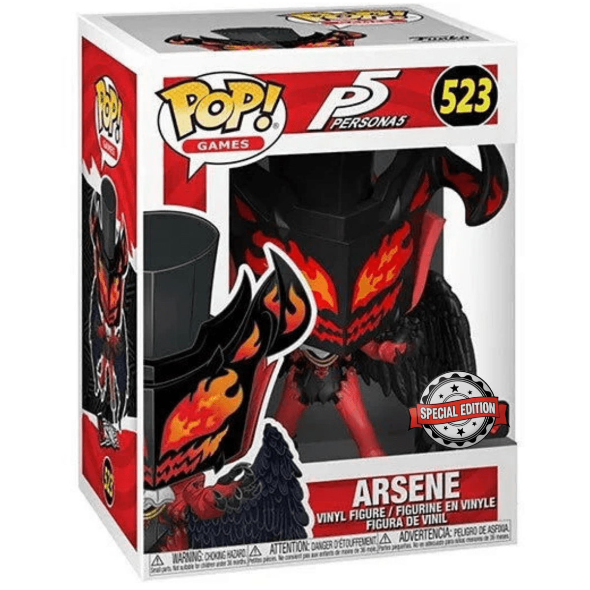 Persona 5 P5 - Arsene (Special Edition) #523 - Funko Pop! Vinyl Games - Persona Toys