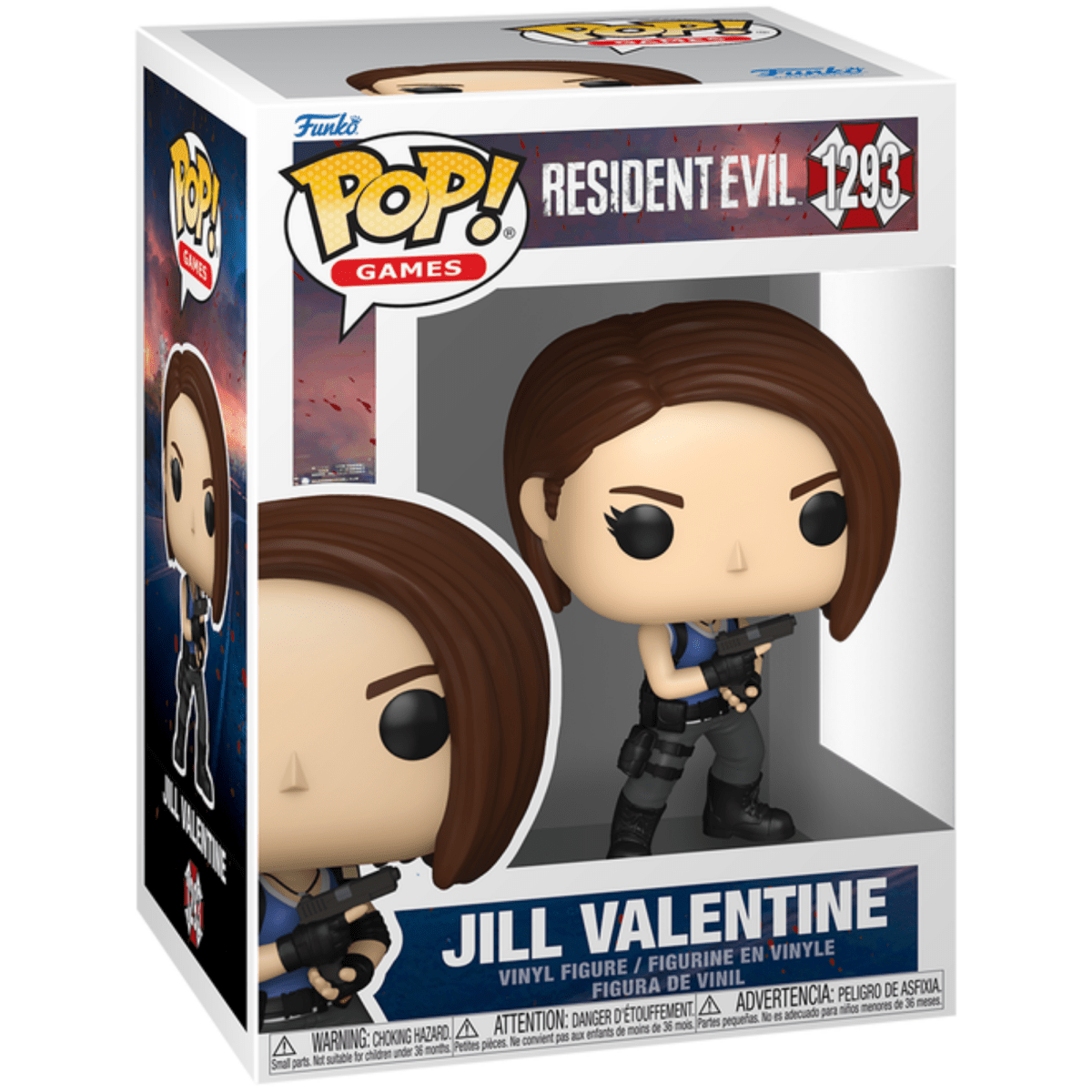 Resident Evil - Jill Valentine 1293 - Funko Pop! Vinyl Games - Persona Toys