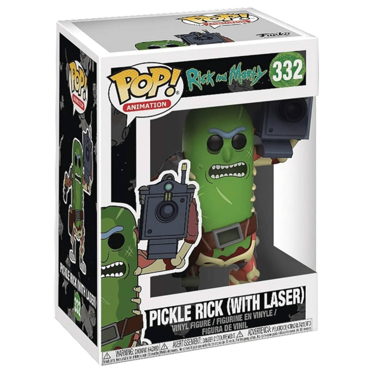Rick & Morty - Pickle Rick with Laser 332 - Funko Pop! Vinyl Animation - Persona Toys