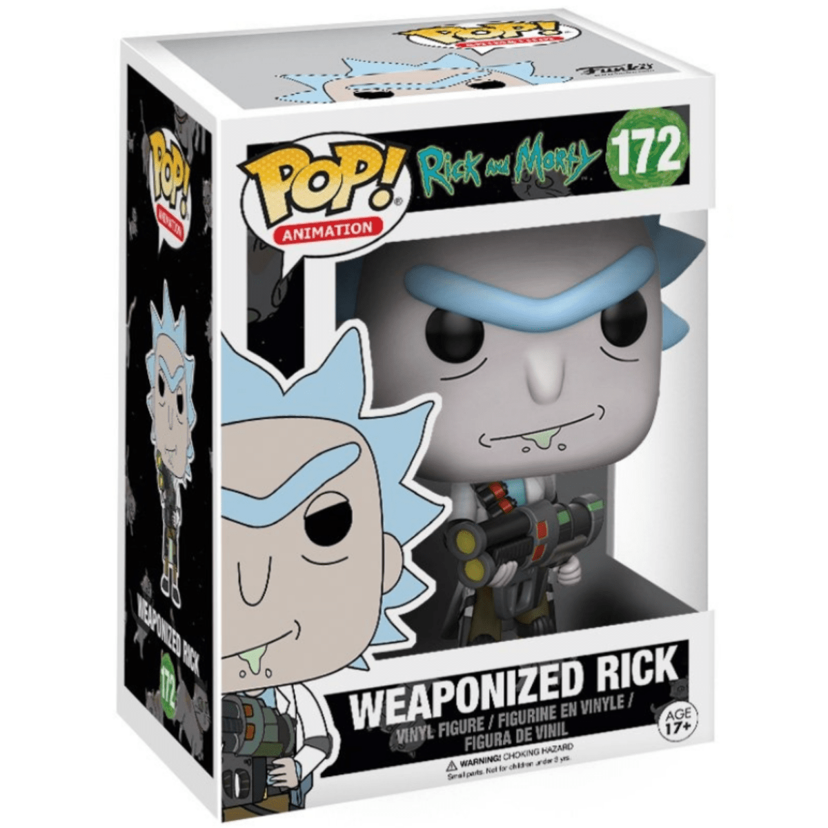 Rick & Morty - Weaponized Rick 172 - Funko Pop! Vinyl Animation - Persona Toys