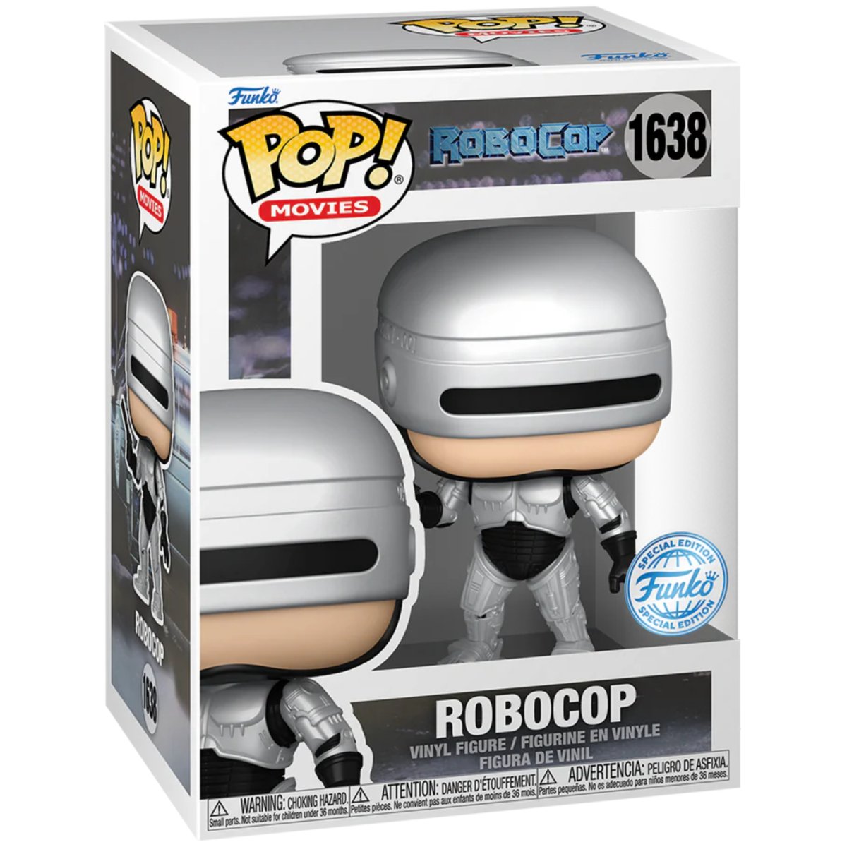 Robocop - Robocop (Metallic Special Edition) #1638 - Funko Pop! Vinyl Movies - Persona Toys