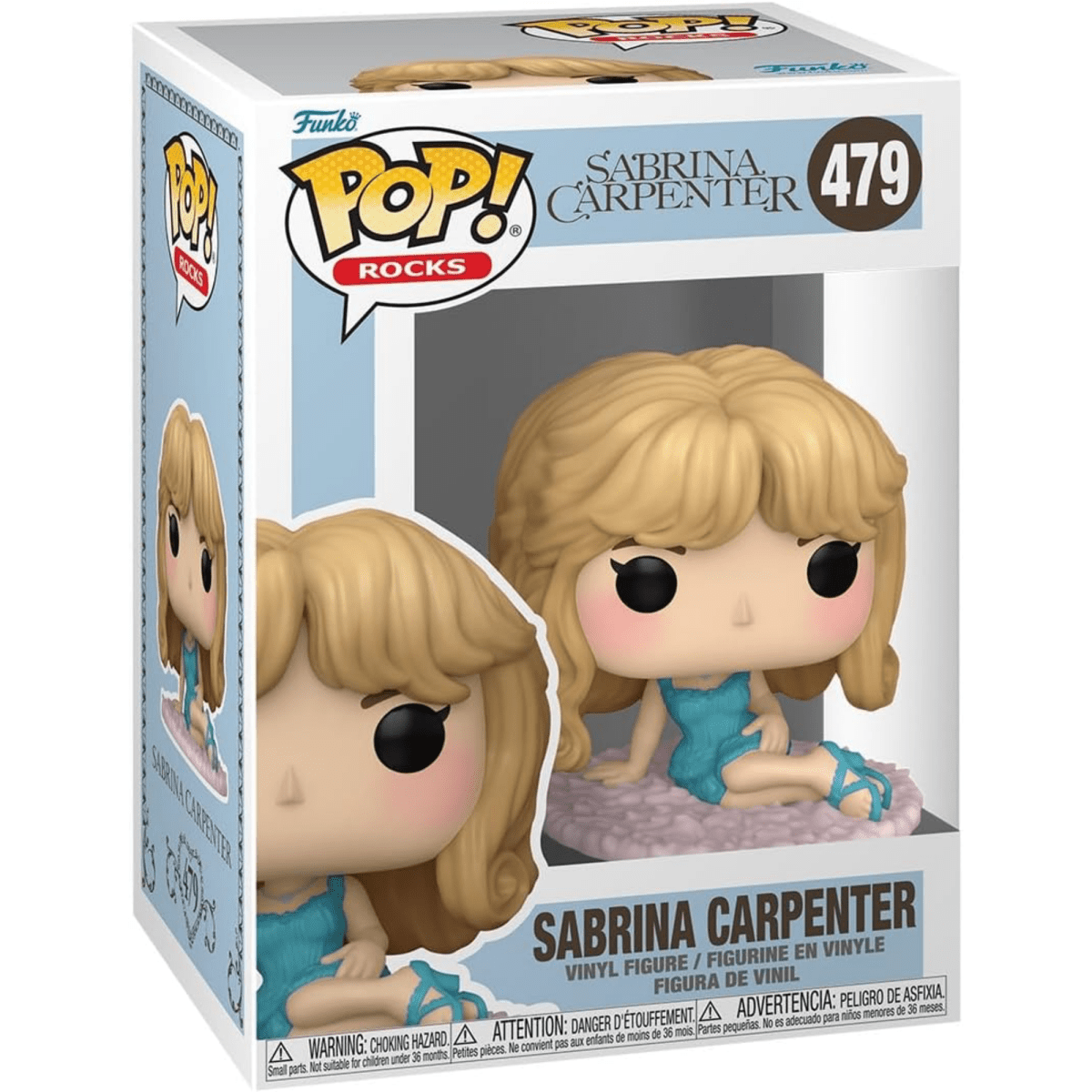 Sabrina Carpenter - Sabrina Carpenter 479 - Funko Pop! Vinyl Rocks - Persona Toys
