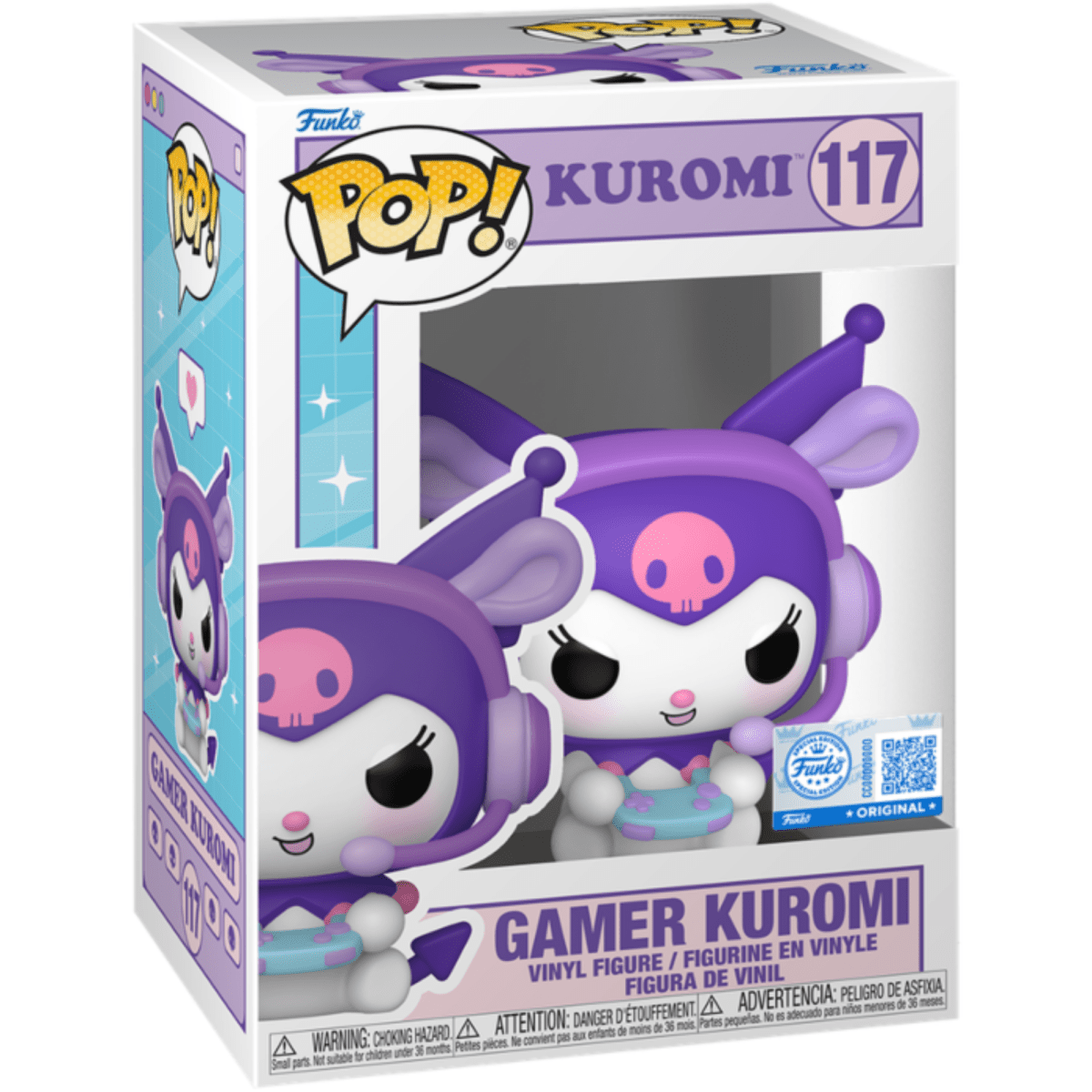 Sanrio - Gamer Kuromi (Special Edition) 117 - Funko Pop! Vinyl Anime - Persona Toys