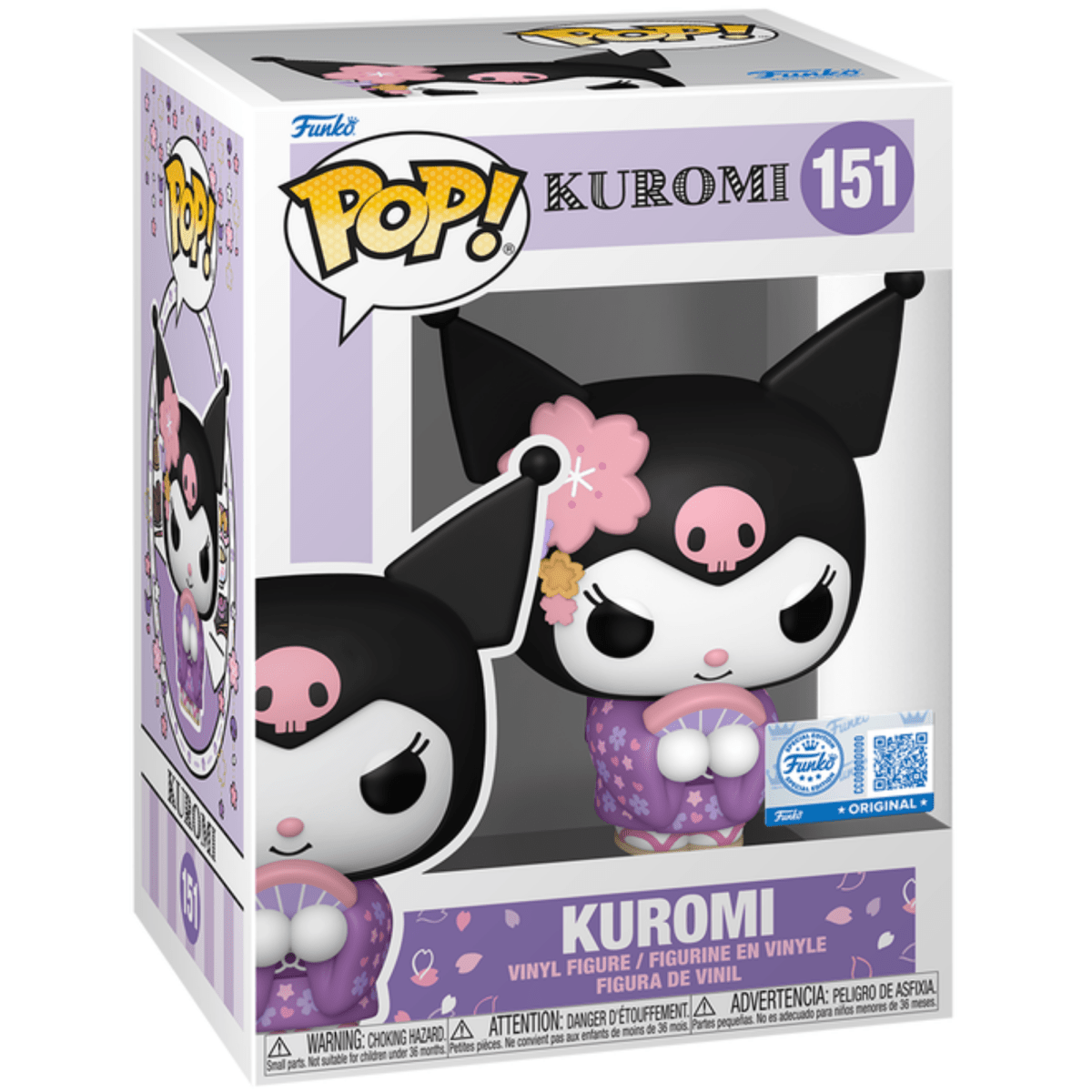 Sanrio - Kuromi in Kimono (Special Edition) 151 - Funko Pop! Vinyl Anime - Persona Toys