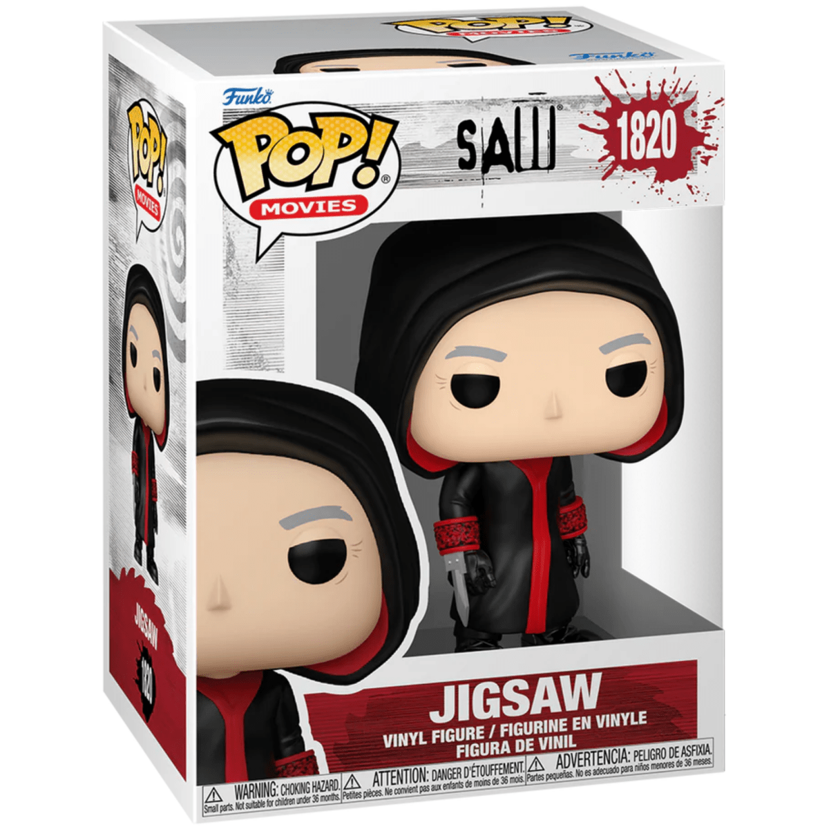 Saw - Jigsaw 1820 - Funko Pop! Vinyl Movies - Persona Toys