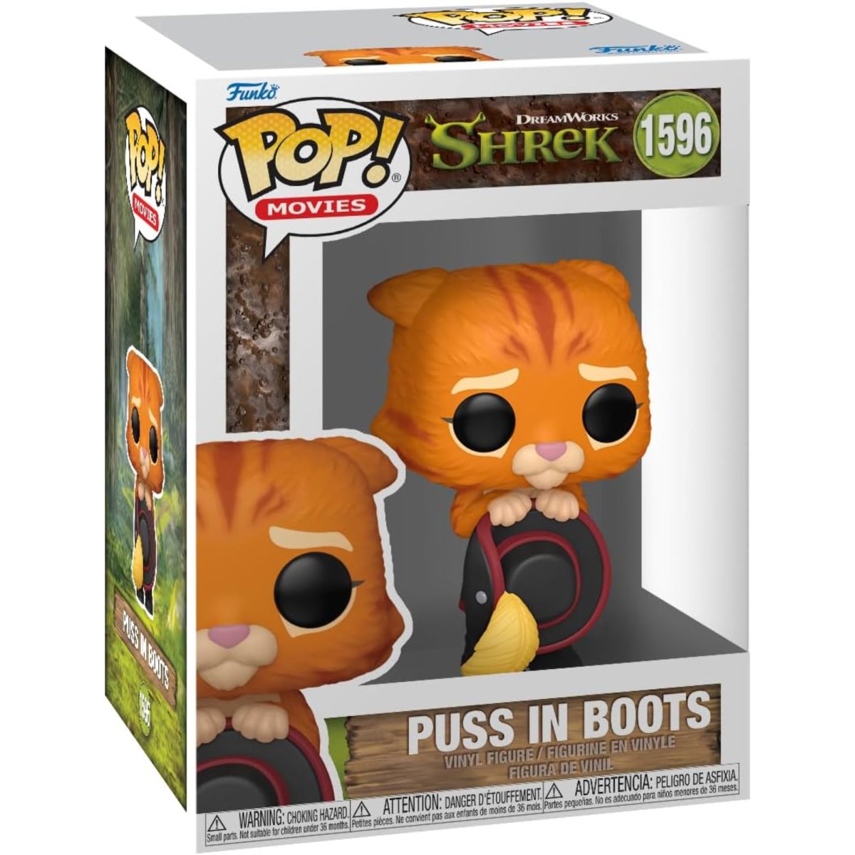 Shrek Puss in Boots 1596 Funko Pop Vinyl Movies